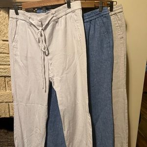 Talbots drawstring lounge pants